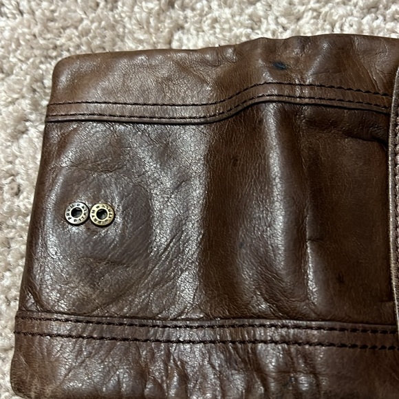 Fossil brown leather wallet - Picture 5 of 16